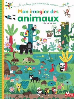 cover image of Mon imagier des animaux